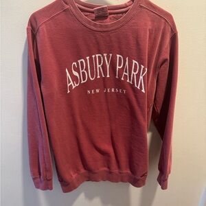 Comfort Colors Garment Dye Sweatshirt in Pink